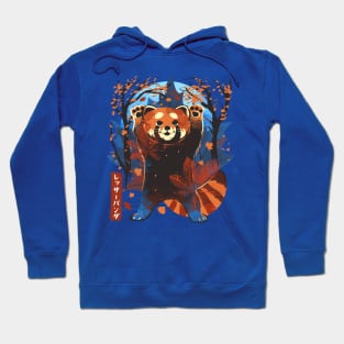 Red Panda in autumn Hoodie